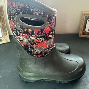 Kids Bogs - Neo-classic Camo - Neoprene Rain Boots
